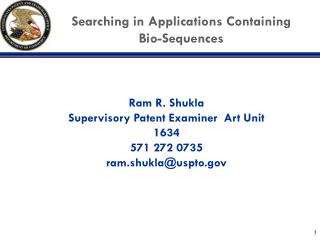 Searching in Applications Containing Bio-Sequences