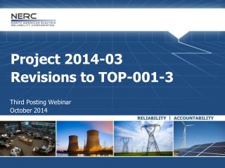 Project 2014-03 Revisions to TOP-001-3