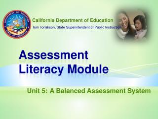 Assessment Literacy Module