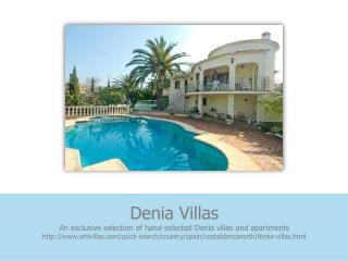 denia villas