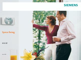 Synco living KNX RF Srpen 2008