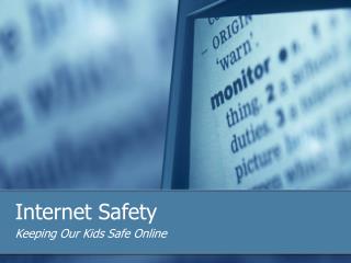 Internet Safety