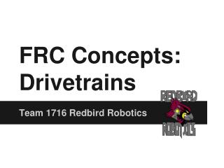 FRC Concepts: Drivetrains