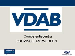 Competentiecentra PROVINCIE ANTWERPEN