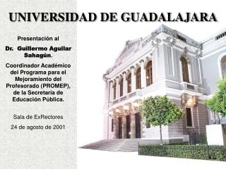 UNIVERSIDAD DE GUADALAJARA