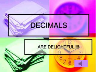 DECIMALS