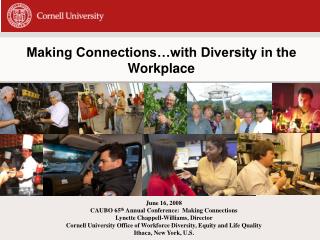 Making Connections…with Diversity in the Workplace