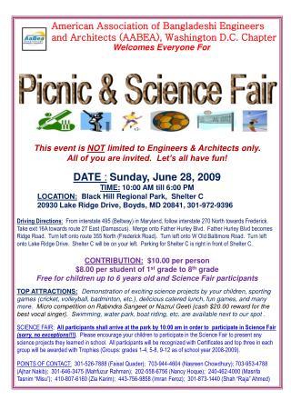 This event is NOT limited to Engineers &amp; Architects only.