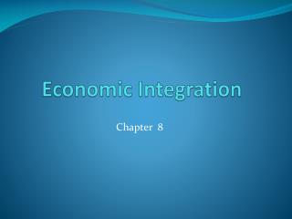 Economic Integration