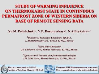 STUDY OF WARMING INFLUENCE