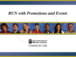 RUN with Promotions and Events