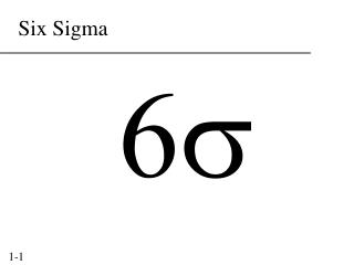 Six Sigma