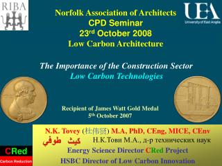 The Importance of the Construction Sector Low Carbon Technologies