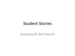 Student Stories