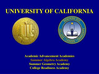UNIVERSITY OF CALIFORNIA
