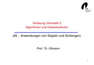 Prof. Th. Ottmann