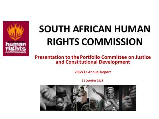 SOUTH AFRICAN HUMAN RIGHTS COMMISSION