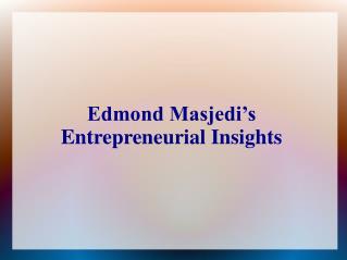 Edmond Masjedi