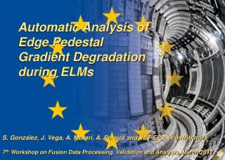 Automatic Analysis of Edge Pedestal Gradient Degradation during ELMs