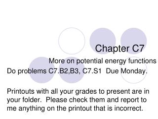 Chapter C7