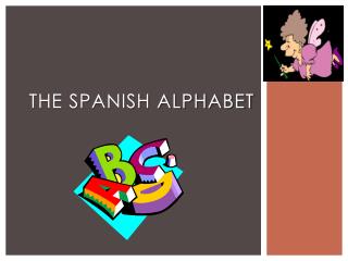 The Spanish Alphabet