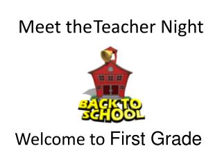 Meet the Teacher Night