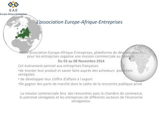 L’association Europe-Afrique-Entreprises