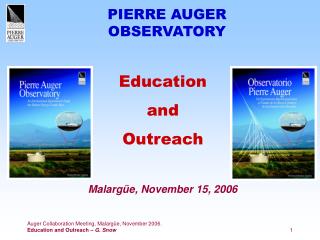 PIERRE AUGER OBSERVATORY