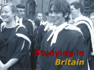 Studying in Britain