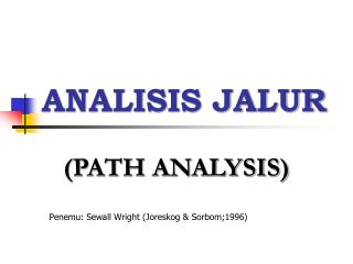 ANALISIS JALUR