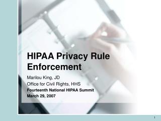 HIPAA Privacy Rule Enforcement