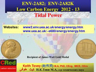 ENV-2A82; ENV-2A82K Low Carbon Energy 2012 - 13