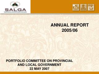 ANNUAL REPORT 2005/06