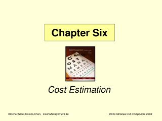 Cost Estimation