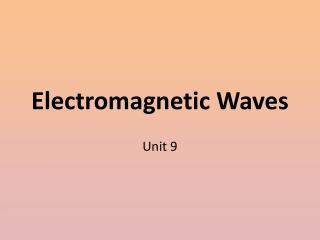 Electromagnetic Waves