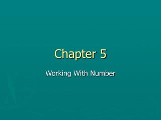 Chapter 5