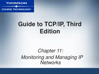 Guide to TCP/IP, Third Edition