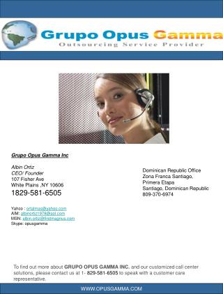 WWW.OPUSGAMMA.COM