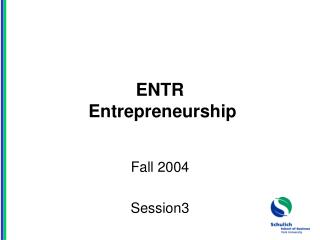 ENTR Entrepreneurship