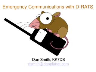 Emergency Communications with D-RATS