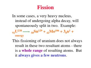 Fission