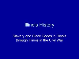 Illinois History
