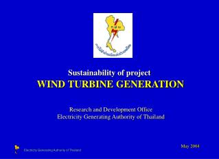 Sustainability of project WIND TURBINE GENERATION