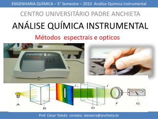 ANÁLISE QUÍMICA INSTRUMENTAL