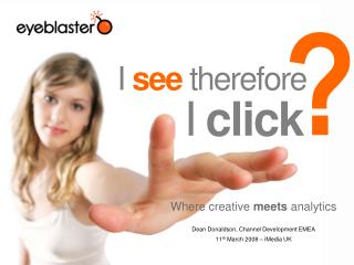 I see therefore