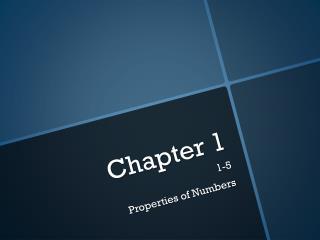 Chapter 1
