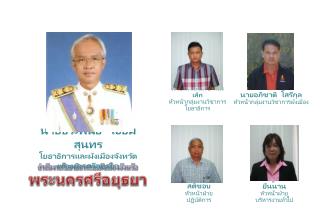 สำนักงาน โยธาธิ การและผังเมืองจังหวัด พระนครศรีอยุธยา