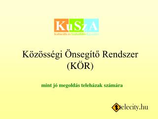 Közösségi Önsegítő Rendszer (KÖR)