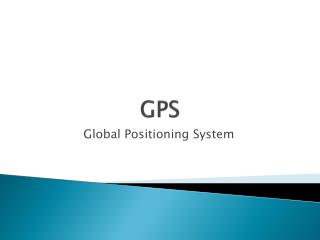 GPS