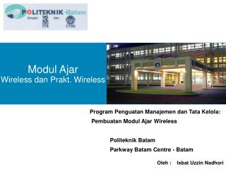 Modul Ajar Wireless dan Prakt. Wireless